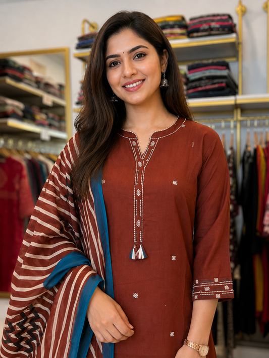 Plus Size Suit Set