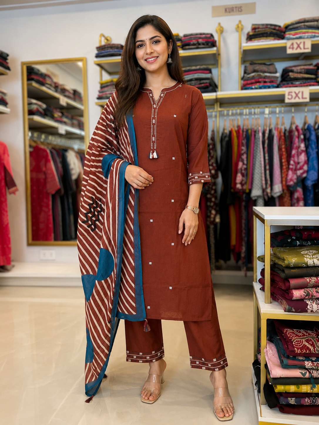 Plus Size Suit Set