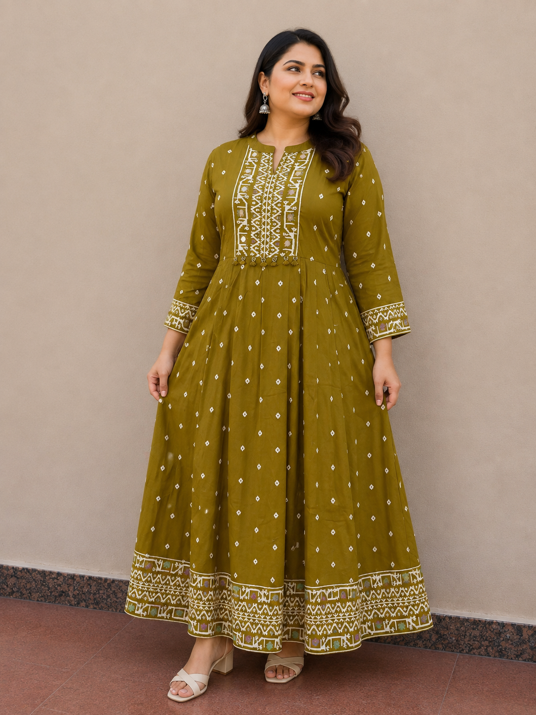 Plus Size Frock