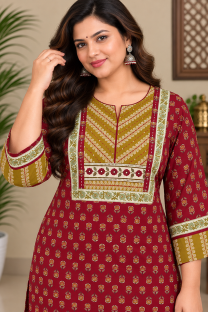 Plus Size Kurti