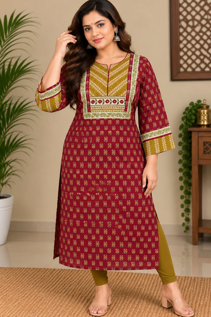 Plus Size Kurti