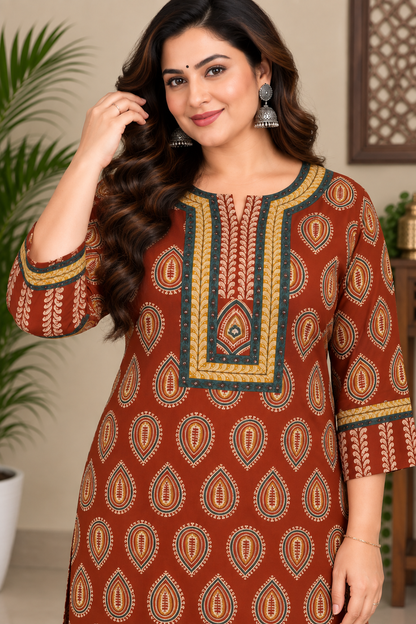 Plus Size Kurti