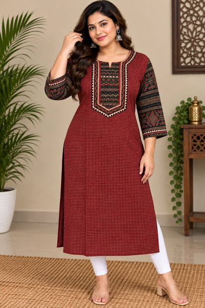 Plus Size Kurti