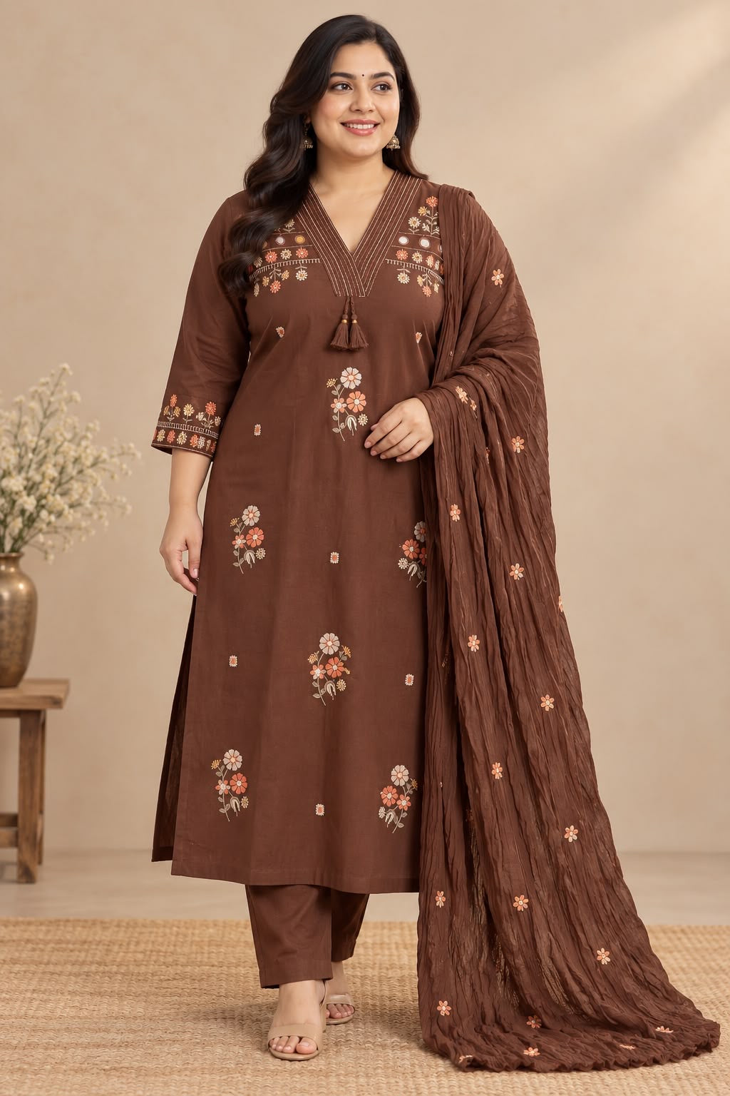 Plus Size Suit Set