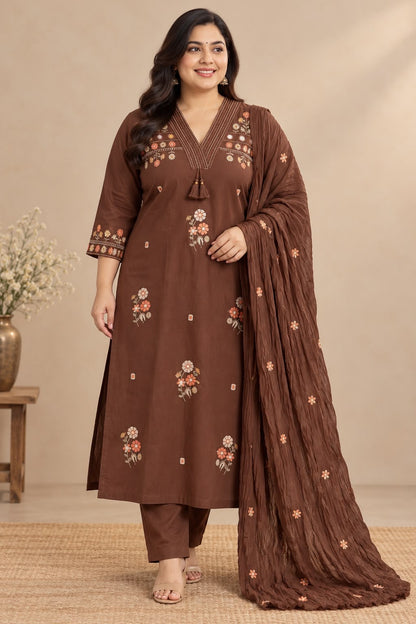 Plus Size Suit Set