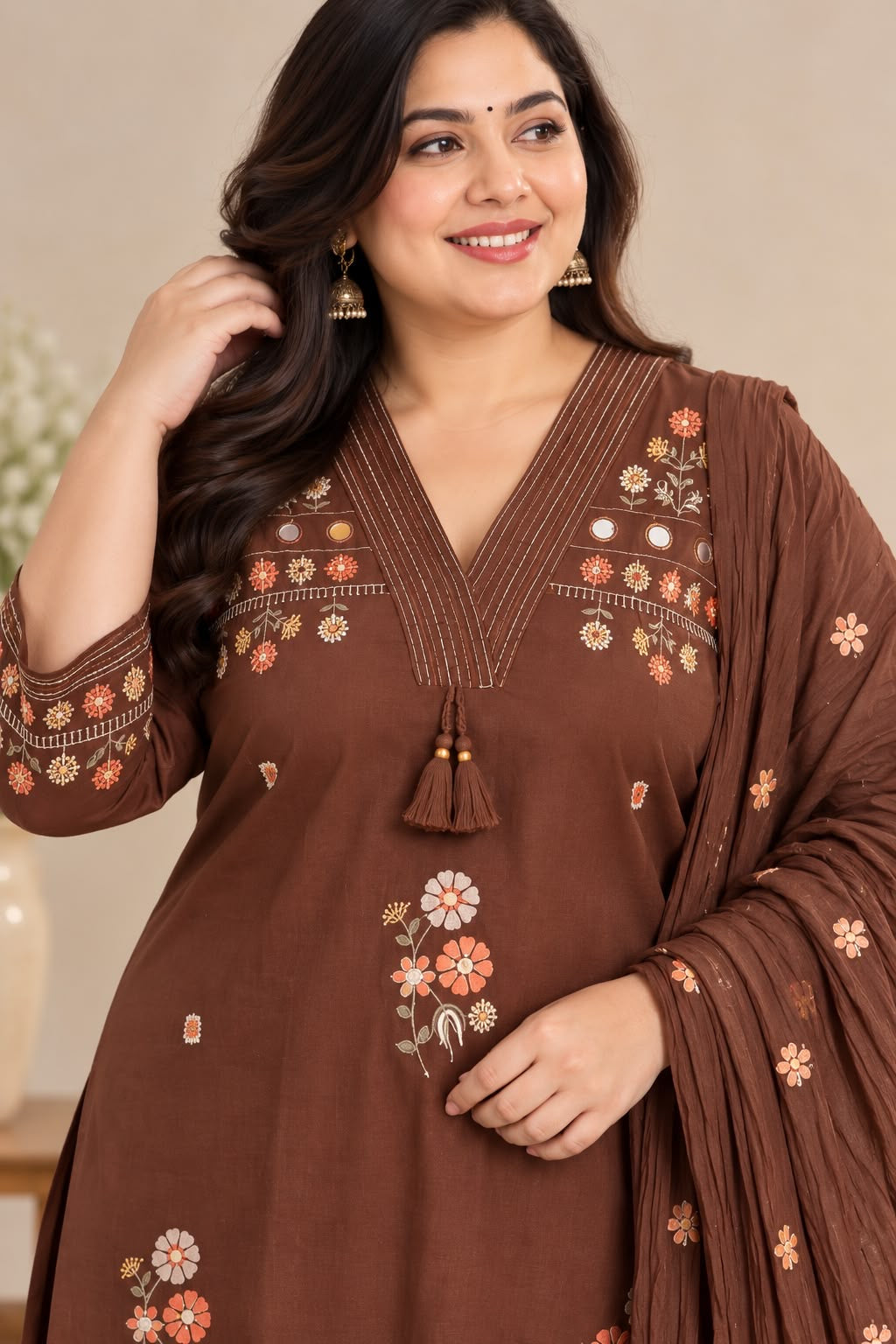 Plus Size Suit Set