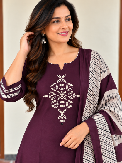 Plus Size Suit Set