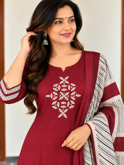 Plus Size Suit Set