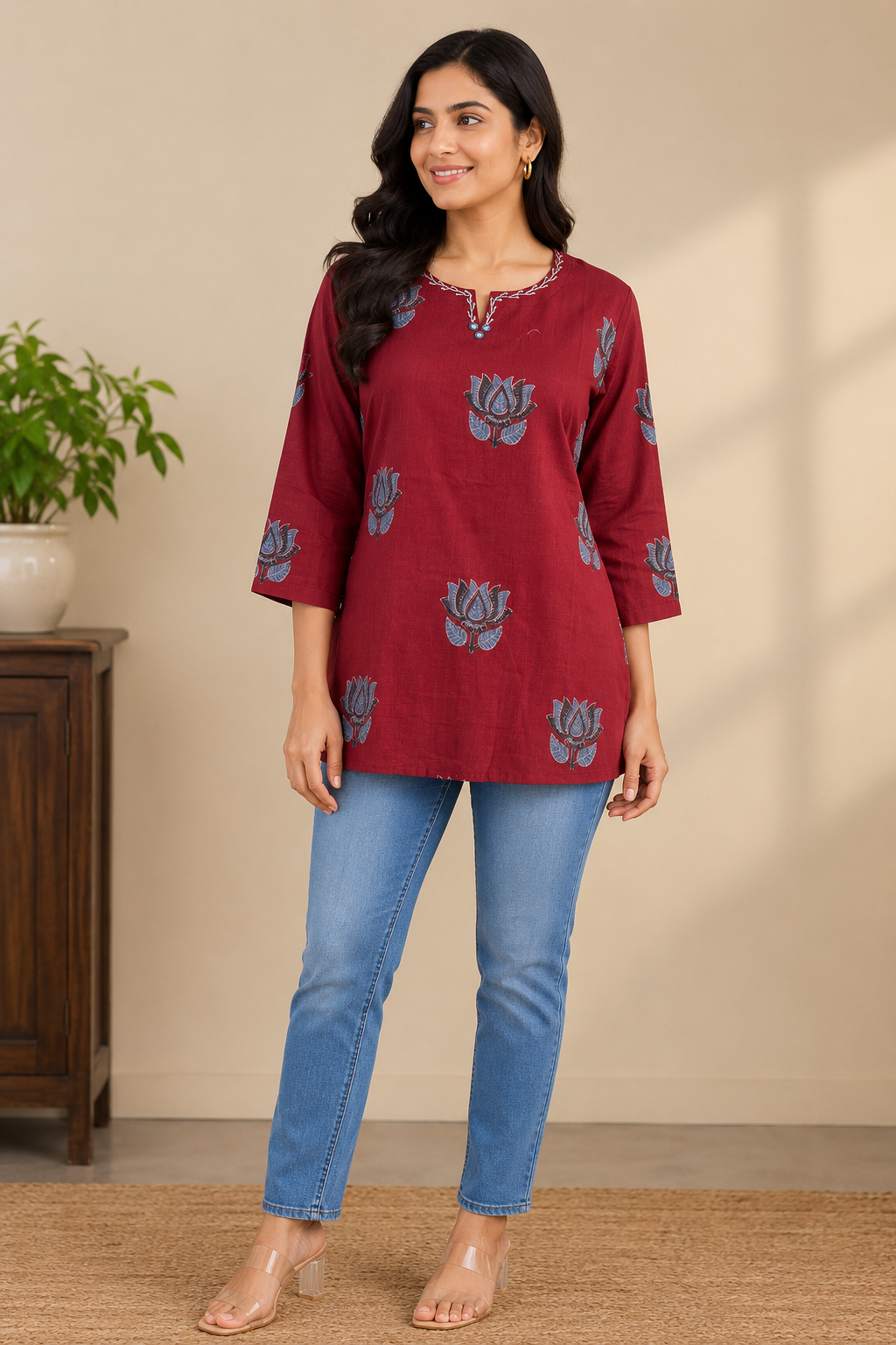 Plus Size Short Top