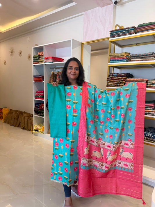 Unstitched Dress Material