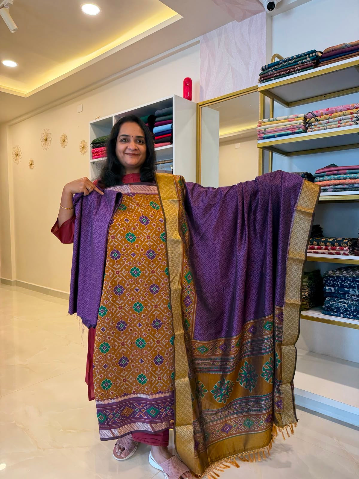 Unstitched Dress Material