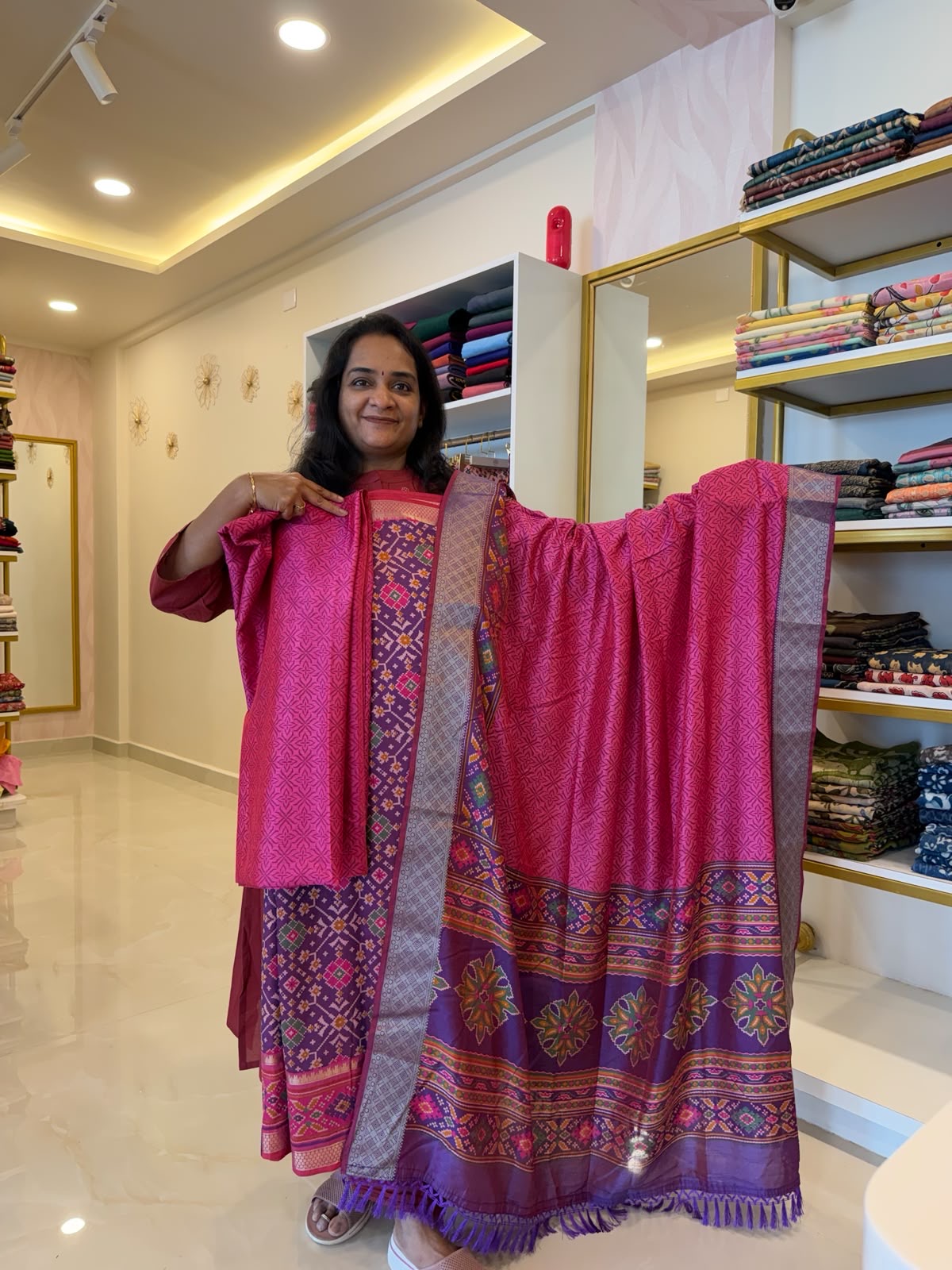 Unstitched Dress Material