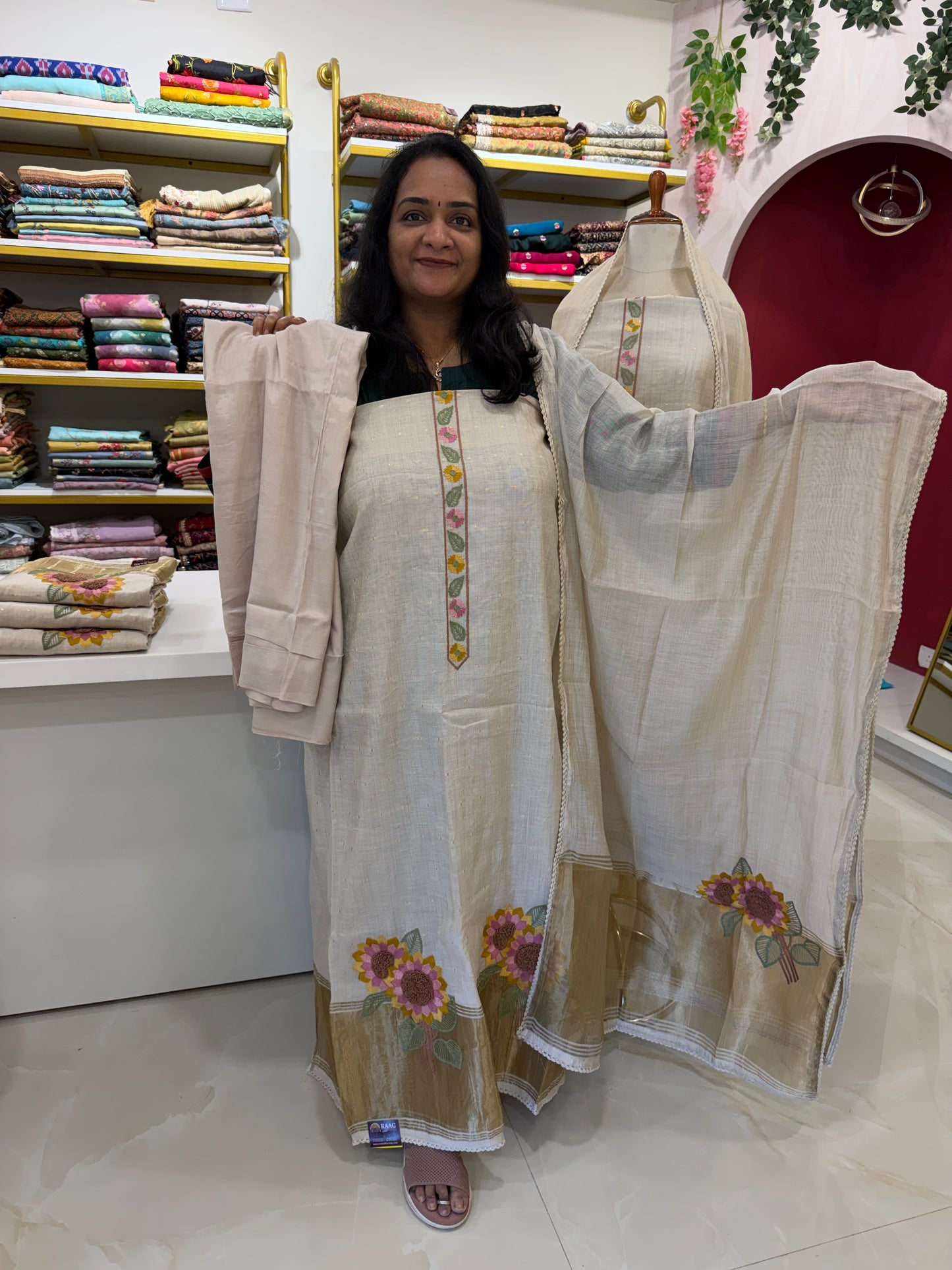 Unstitched Dress Material