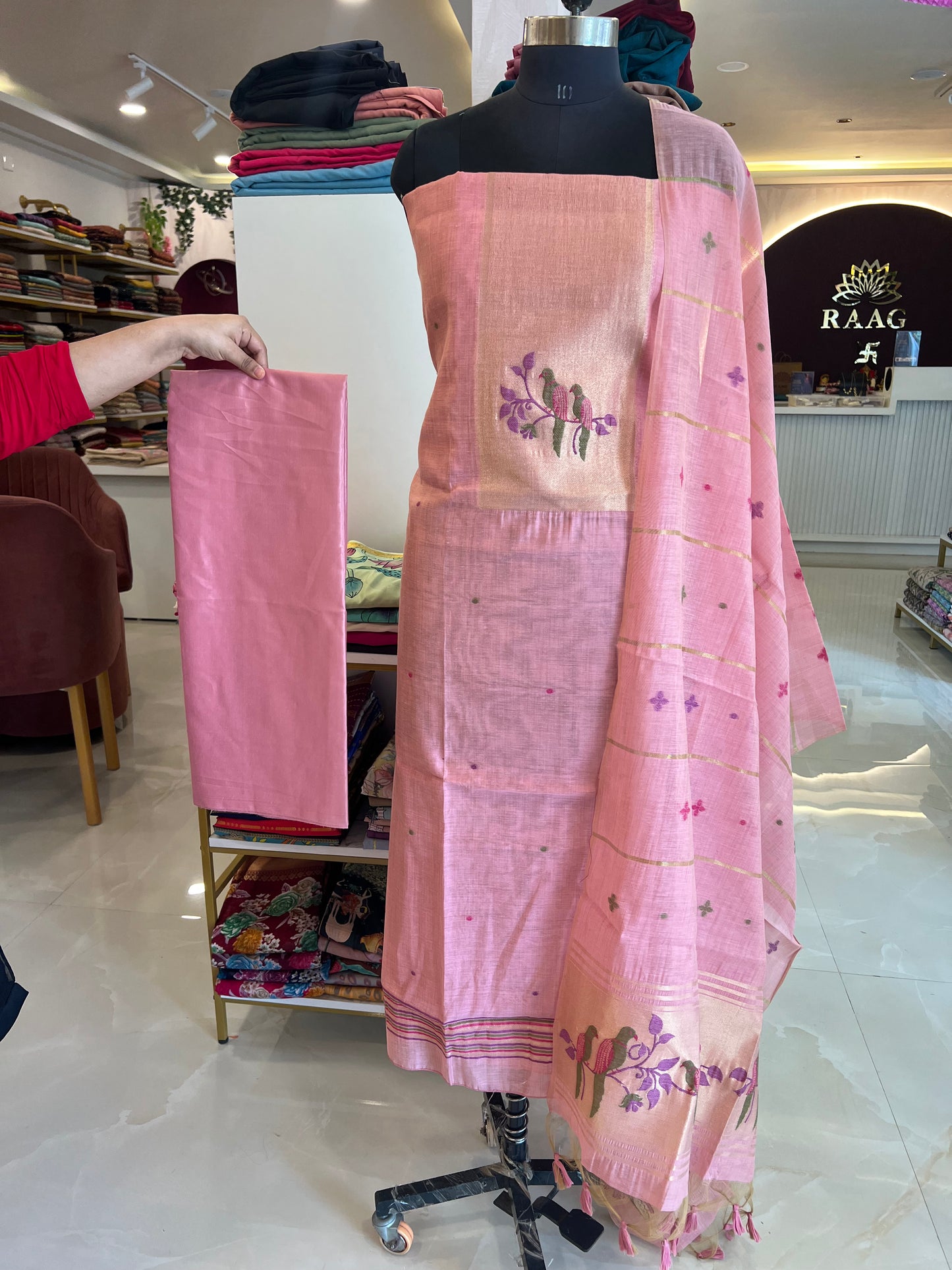 Unstitched Dress Material