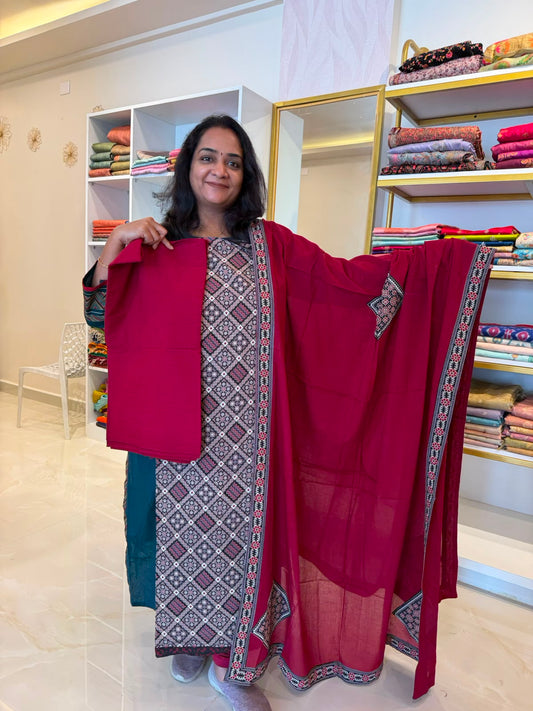 Unstitched Dress Material