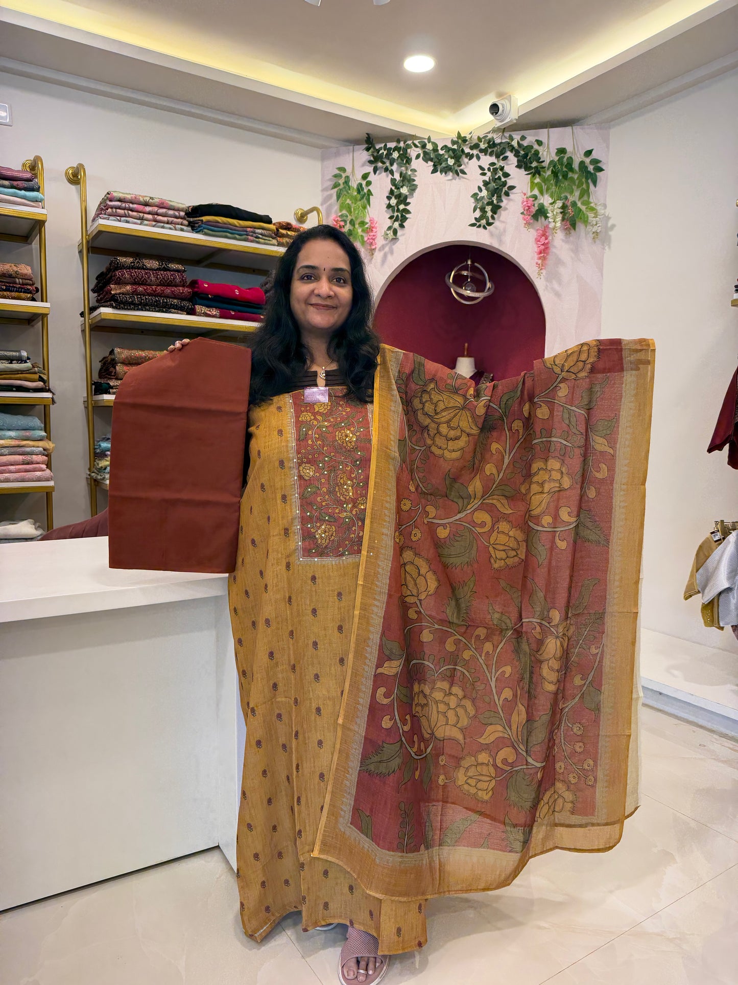 Unstitched Dress Material