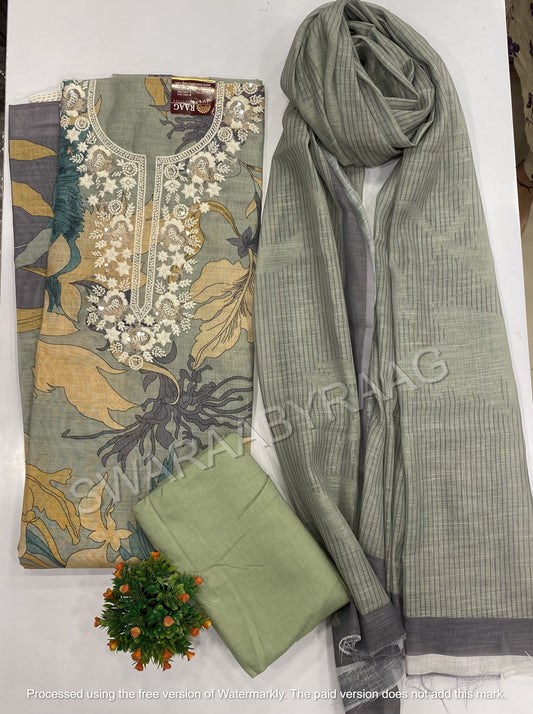 Unstitched Dress Material