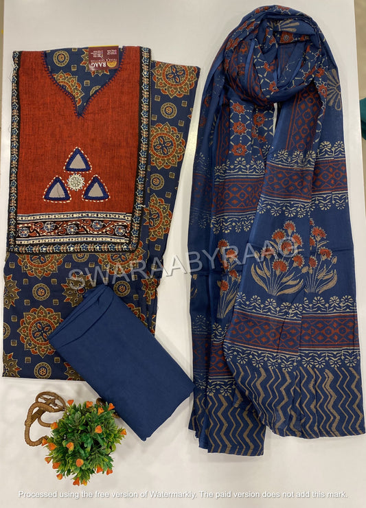 Unstitched Dress Material