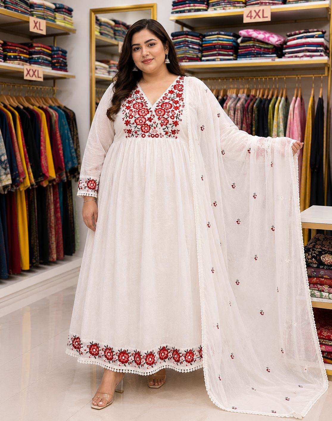 Plus Size Suit Set