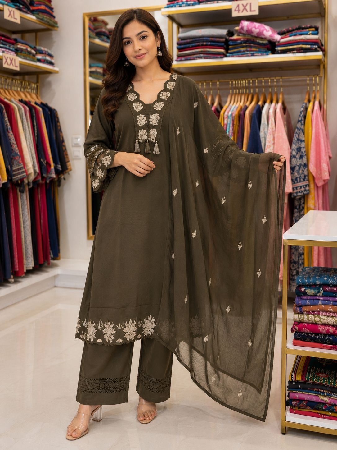 Plus Size Suit Set