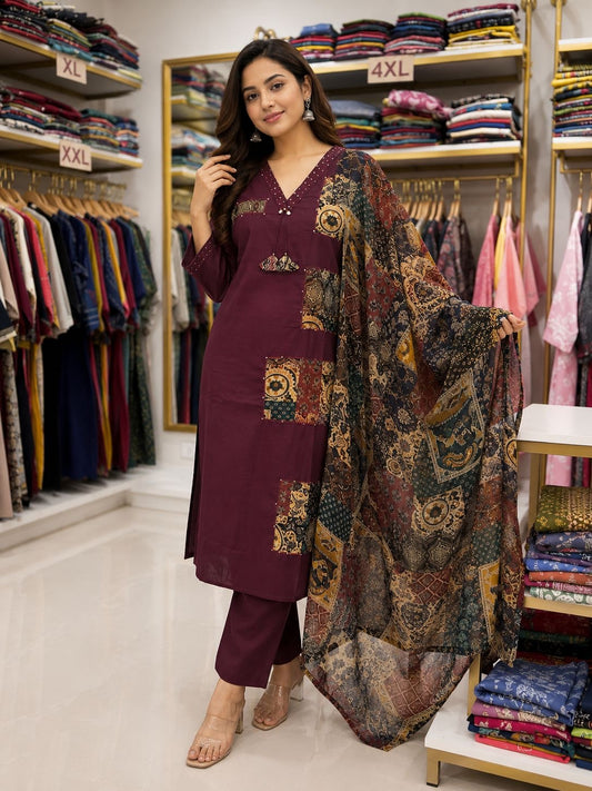 Plus Size Suit Set